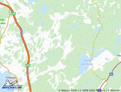 Mappa MICHELIN Håfors - ViaMichelin