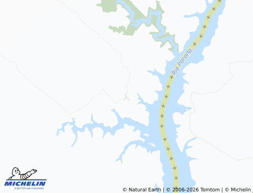 Mapa MICHELIN Puerto Adela - ViaMichelin
