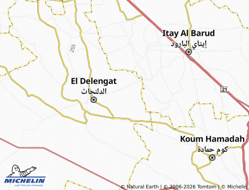 Mapa MICHELIN Koum Zimran - ViaMichelin