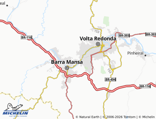 Mapa MICHELIN Vale do Paraíba - ViaMichelin