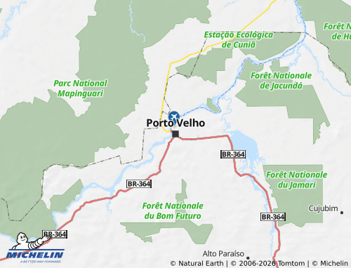 Kaart MICHELIN Rondônia - ViaMichelin