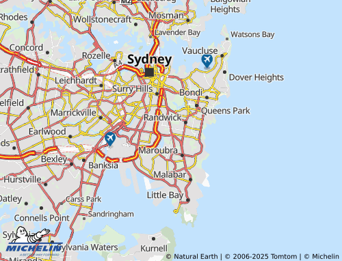 MICHELIN Kingsford map - ViaMichelin