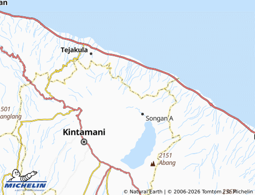 MICHELIN-Landkarte Pinggan - ViaMichelin