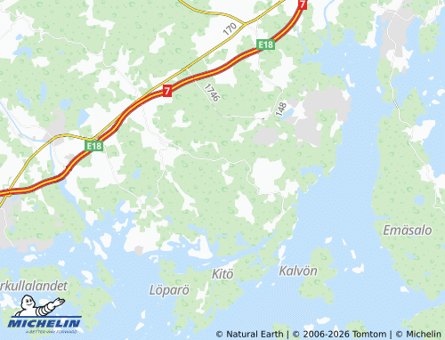 MICHELIN-Landkarte Kringelmalm - ViaMichelin