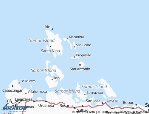 MICHELIN Progresso map - ViaMichelin