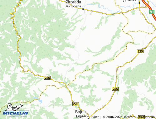 MICHELIN Dubovo map - ViaMichelin