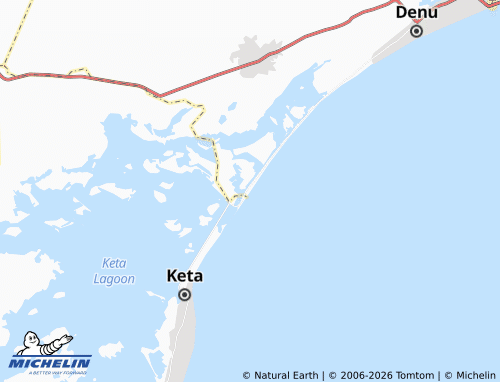 MICHELIN Blekusu map - ViaMichelin