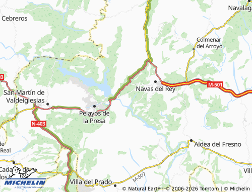Carte MICHELIN La Rocha - ViaMichelin