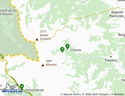 MICHELIN Serre Uberto map - ViaMichelin