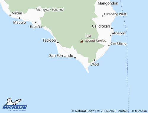 Mappa MICHELIN Poblacion - ViaMichelin