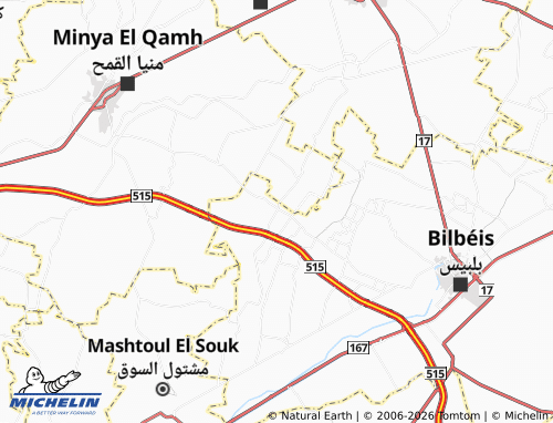 Mappa MICHELIN Meet Jabir - ViaMichelin