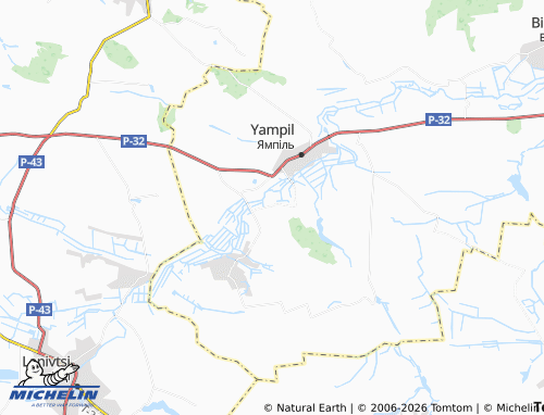 MICHELIN Didkivtsi map - ViaMichelin