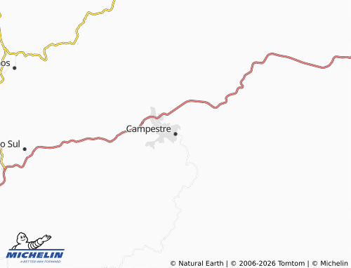 MICHELIN Campestre map - ViaMichelin