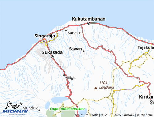 Mappa MICHELIN Sudaji - ViaMichelin