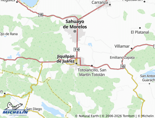 Mapa MICHELIN Residencial Camelinas - ViaMichelin