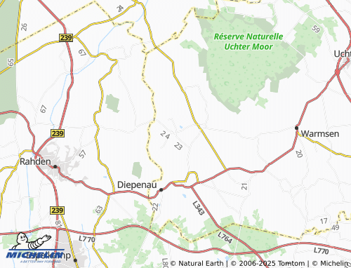 MICHELIN Nordel map - ViaMichelin