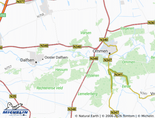 Mappa MICHELIN Vilsteren - ViaMichelin