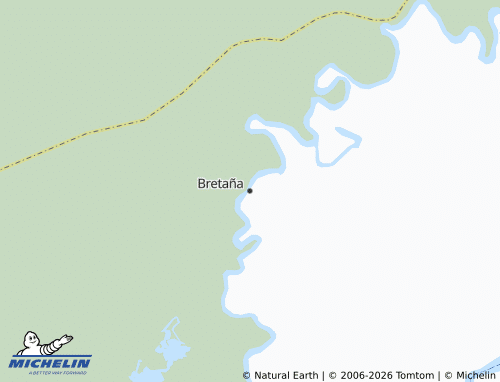 MICHELIN-Landkarte Bretaña - ViaMichelin