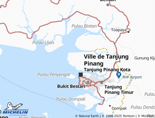 MICHELIN Senggarang map - ViaMichelin