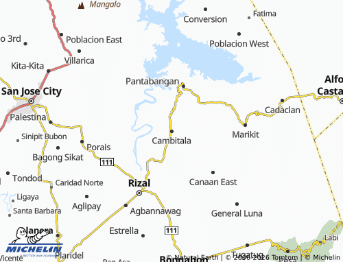 MICHELIN Cambitala map - ViaMichelin