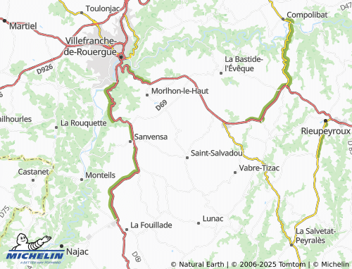 Mapa MICHELIN Marmont - ViaMichelin