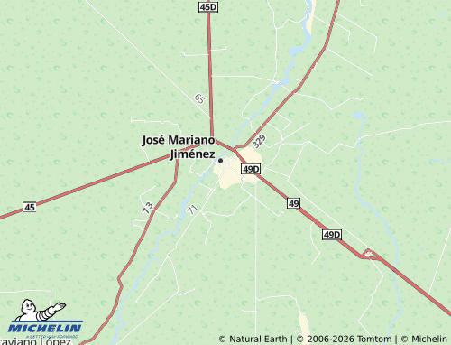 MICHELIN Infonavit map - ViaMichelin