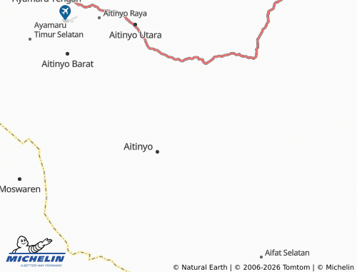 Mapa MICHELIN Tehak Kecil - ViaMichelin