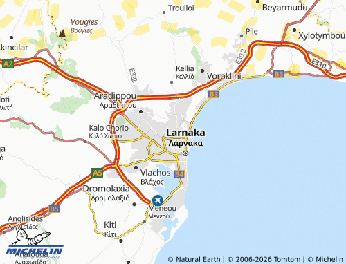 Mappa MICHELIN Agioi Anargyroi 2 - ViaMichelin