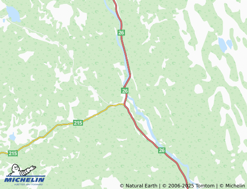 MICHELIN Jordet map - ViaMichelin
