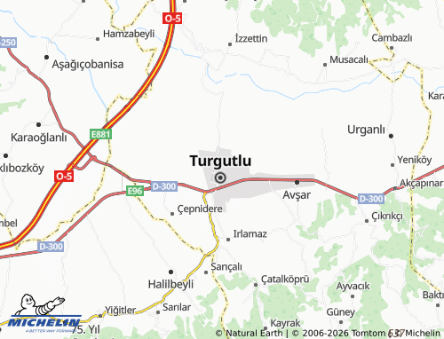 Mappa MICHELIN Turan - ViaMichelin