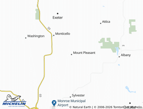 Mappa MICHELIN Mount Pleasant - ViaMichelin