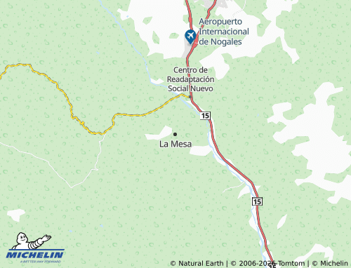 MICHELIN La Mesa map - ViaMichelin