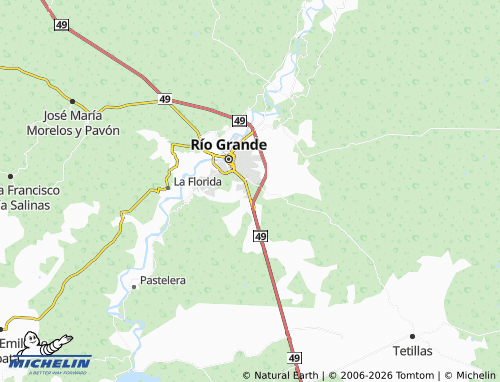 Mapa MICHELIN San Ángel - ViaMichelin