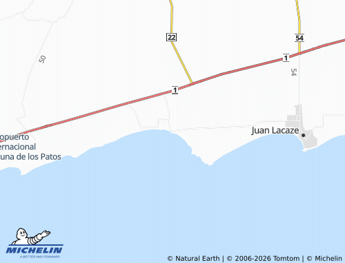 MICHELIN Artilleros map - ViaMichelin