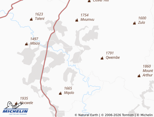 MICHELIN-Landkarte KuTsembeyi B - ViaMichelin