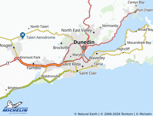 Mapa MICHELIN The Glen - ViaMichelin