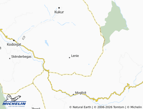 Carte MICHELIN Kuratë - ViaMichelin
