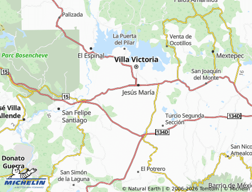 Mapa MICHELIN San Agustín Berros - ViaMichelin
