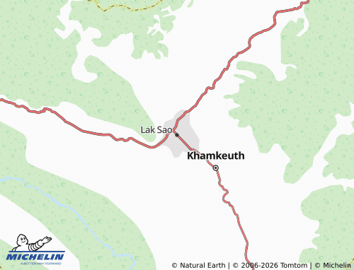 Mapa MICHELIN Lak Sao - ViaMichelin