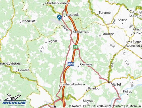 Mappa MICHELIN La Geneste - ViaMichelin