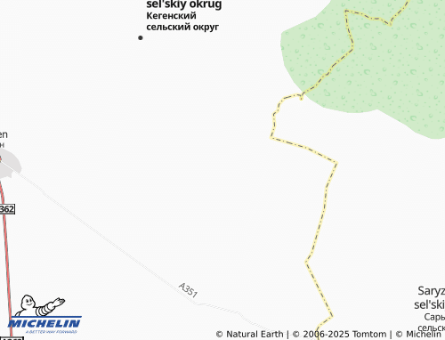 MICHELIN Aktasty map - ViaMichelin
