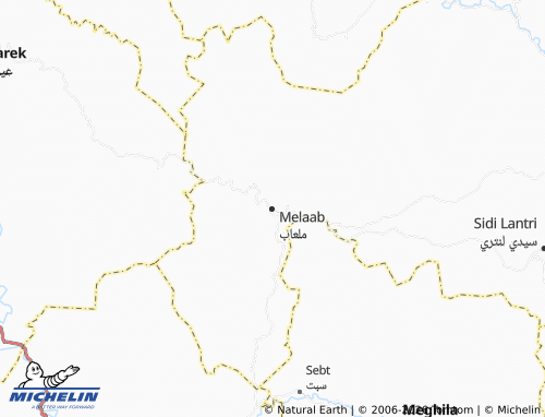 MICHELIN Mil'ab map - ViaMichelin
