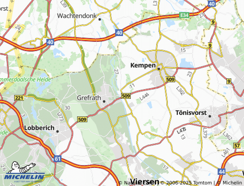 MICHELIN-Landkarte Mülhausen - ViaMichelin