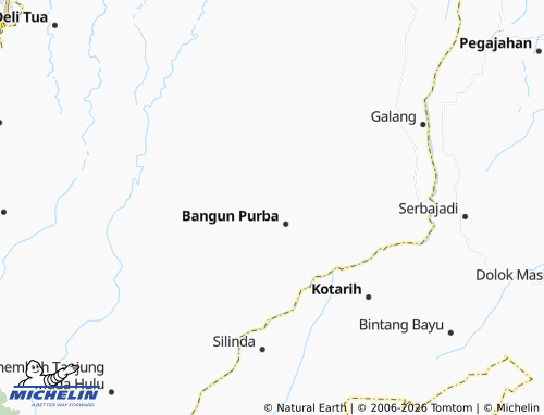 MICHELIN Batu Gingging map - ViaMichelin