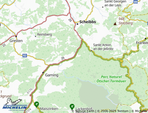 MICHELIN-Landkarte Grafenmühl - ViaMichelin