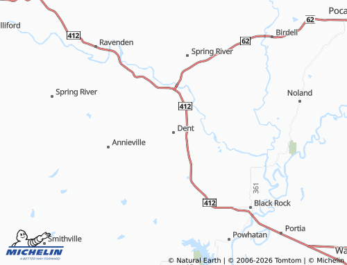 Mapa MICHELIN Dent - ViaMichelin