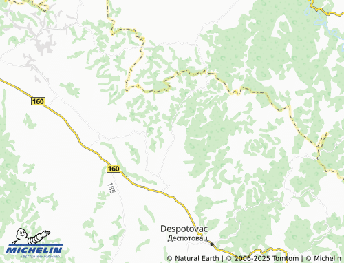 MICHELIN Grabovica map - ViaMichelin