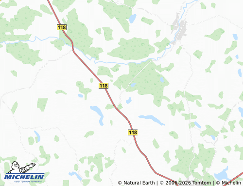 MICHELIN Vyžuonos map - ViaMichelin