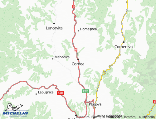 Mappa MICHELIN Cornea - ViaMichelin
