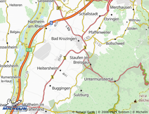 MICHELIN-Landkarte Schmidhofen - ViaMichelin